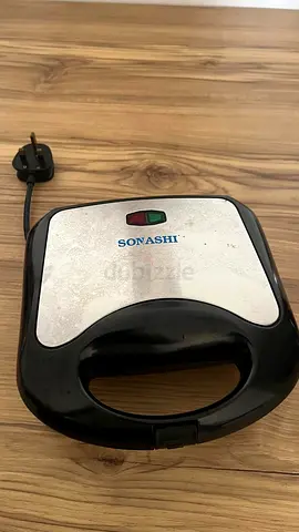 Sonakshi 2 Slice Grill Maker – Non-Stick, Stainless Steel Sandwich Maker