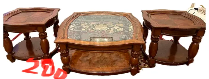 Coffee table set