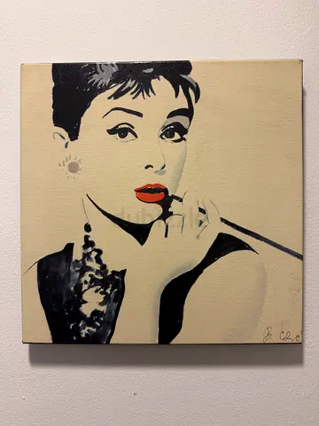 Audrey Hepburn Canvas Print