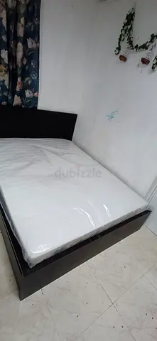 Ikea Malm bed with mattress queen size