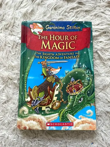 The Hour of Magic by Geronimo Stilton (Kingdom of Fantasy #8) - Hardcover
