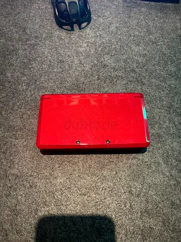 Red Nintendo DS Lite handheld console - mint condition