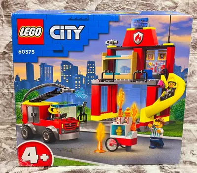LEGO® City Fire Station and Fire Truck 60375 (153 pcs)(Retired Set)