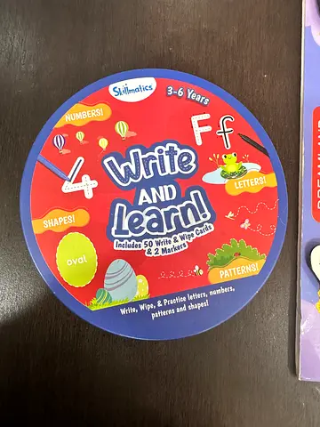 Write and Learn Activity Set - Early Learning (3-6 yrs)