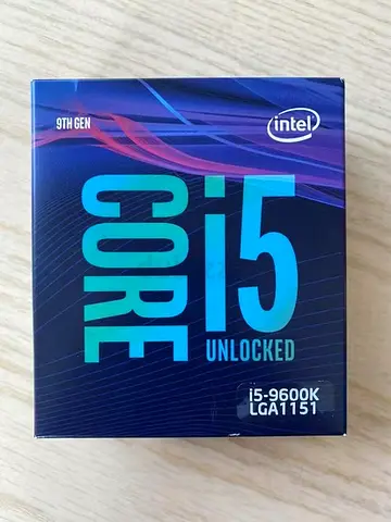 Intel i5-9600k CPU 3.70GHZ