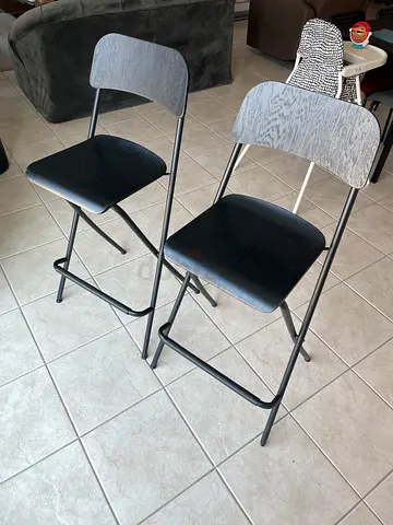 2 IKEA BAR Stool - Franklin - AED100