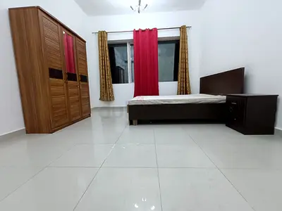 Big Private Room Fully Furnished for 1800 ++ at Al Nahda Sharjah Near to Sahara Mall Foot Bridge