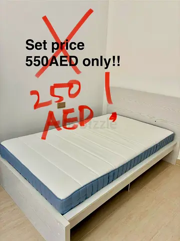IKEA bed and Pan home bed frame