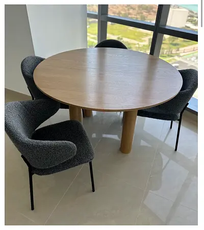 Dining table and chairs