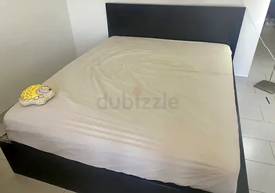 Ikea Queen size bed with mattress available in perfect condition