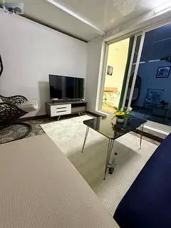 Furnished studio apartment for monthly rent in Al Yasmin Towers Al Jurf areaAjman Prime location wit