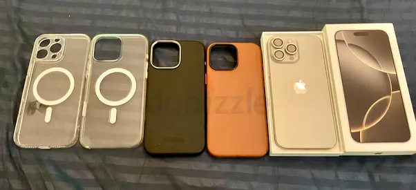 Iphone 16 pro max, 256gb Titanium color TDRA