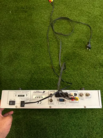 Used reciver - Works, with cables