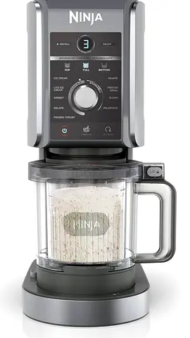 Ninja Creami Deluxe Ice Cream Machine + 7 tubs (709ml)
