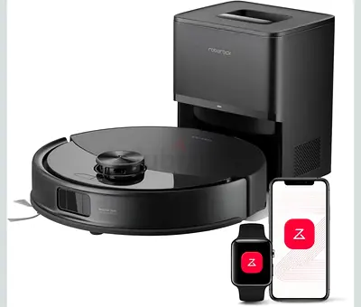 Roborock Q10 VF+ Ultra Robot Vacuum with Auto-Empty Dock (Black) - Excellent Condition