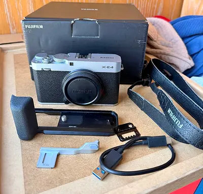 Fujifilm XE4 Brand new condition with box and manuals