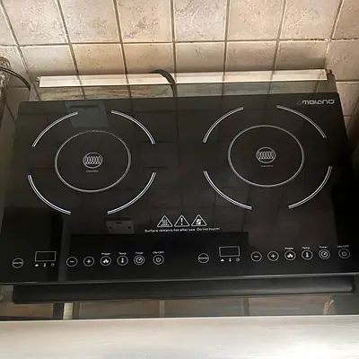 Double induction cooker with user manual