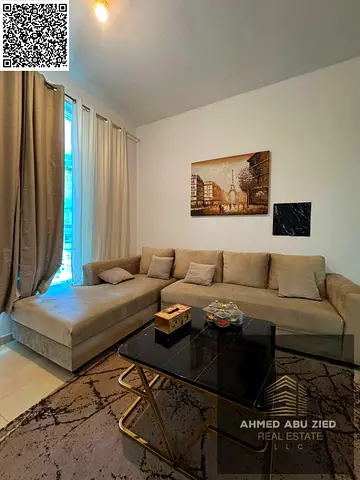 Master bedroom, spacious hall, balcony, American kitchen, 2 baths, modern furniture, deluxe finish, prime location, easy payment plans, great value