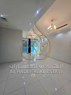 For annual rent in Al Khan, Sharjah, a distinctive one-bedroom apartment with a living room. This se