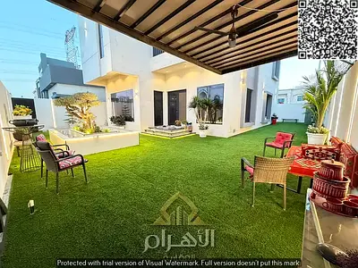 Ready with electricity and air conditioning | Own a smart villa in Al Yasmin, Ajman | 6 master bedr