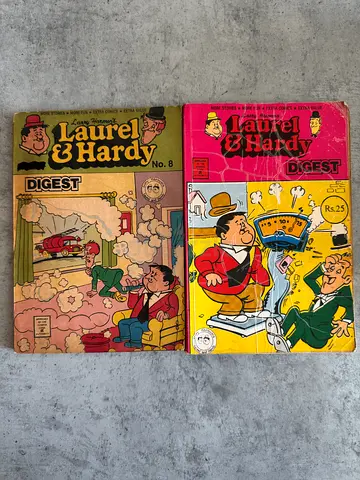 Vintage Comic Bundle – Laurel Hardy Digest x2 + Scooby-Doo