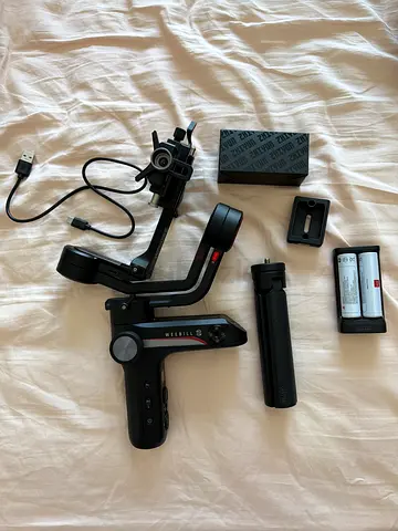 Zhiyun Weebill Crane-style 3-axis Camera Gimbal with Batteries and Mini Tripod