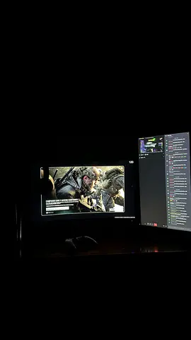 Play station 5 slim full setup 2 monitors KTC (180hz) curved 27inch and dell monitor 24inch