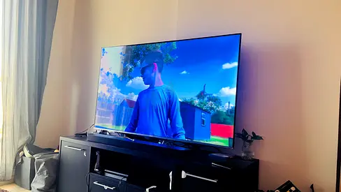 65-inch QLED Smart TV in Excellent Condition- Hisense, one year old