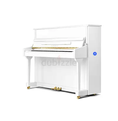Pearl River EU118 Upright Piano - White