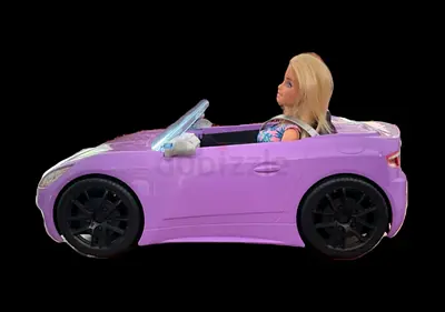 Barbie-style Doll Convertible Car with Doll - Used