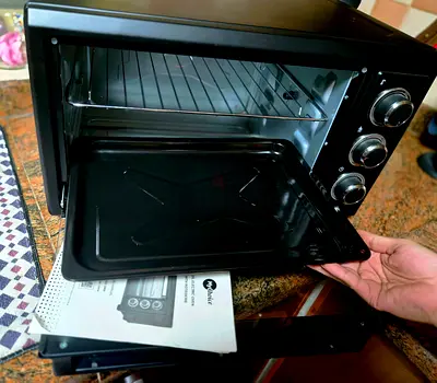 Compact countertop electric oven - used, good condition