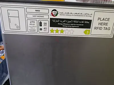 Nikai NRF190DN4S Compact Refrigerator — Good Working Condition