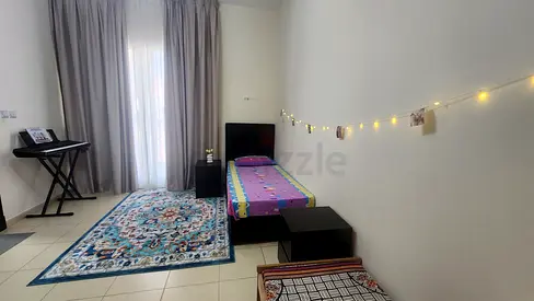 Furnished Master bedroom attached bathroom with free parking