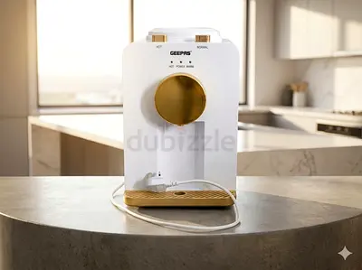 Geepas Electric Water Dispenser - Compact Countertop Model