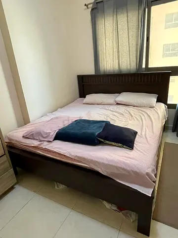 King Size Bed with Mattress in Excellent Condition