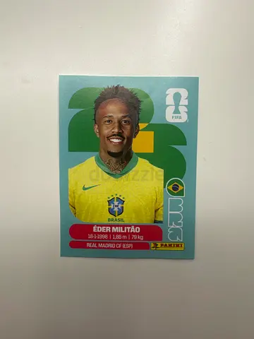 Panini World Cup 2026 Sticker Brazil Eder Militao