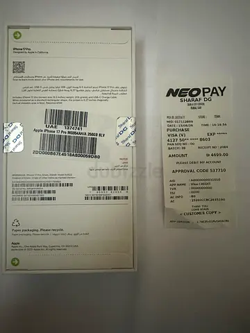 Apple iPhone 17 Pro 256GB Brand New with Receipt