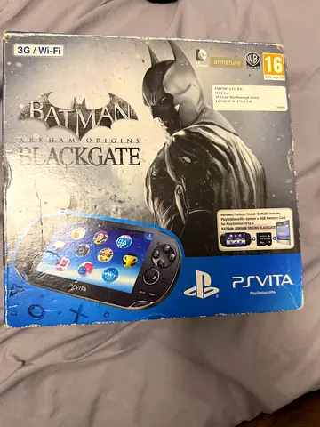 Ps vita OLED CIB Batman edition box
