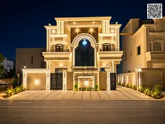 Villa for sale in Al-Haliou 2, a palace with super deluxe finishing, ground floor, first floor and r