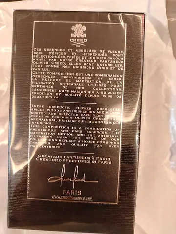 Creed perfume boxed - new condition