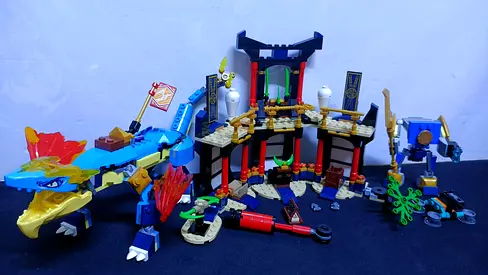 3 Sets of LEGO Ninjago (no minifigs)