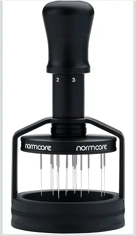 Normcore 53mm Concentric Needle Distributor Tool V3, Espresso WDT Tool with Magnetic Base, Adjustabl