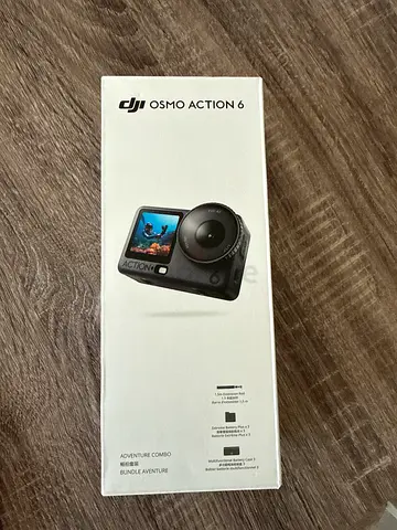 DJI Osmo Action 6 action Combo camera - boxed, brand new with 1 year warranty.