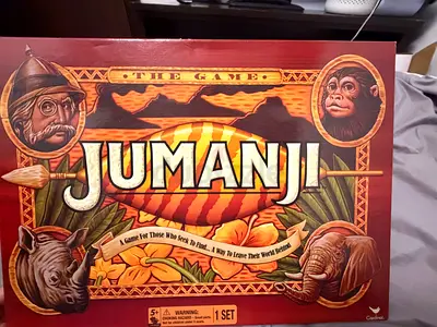 Jumanji Board Game - Complete Set never used just open box