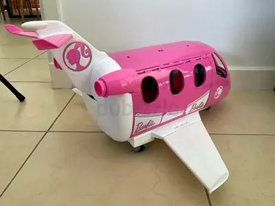 Barbie Pink Plastic Toy Airplane