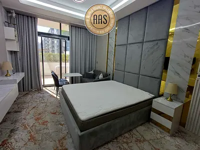Fully furnished,luxurious and spacious studio apartment only 44k with 1ceq Ready to move