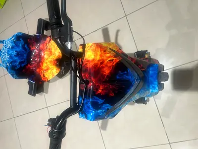Electric scooter drift