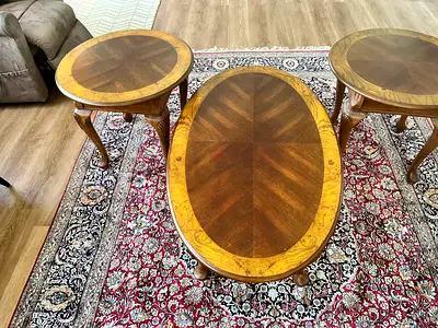 Wooden coffee tables