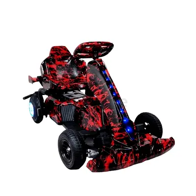 Four-Wheeled Electric Drift Scooter For Kids | LED Lights | Bluetooth Speaker | Handbrake | 3 Speeds