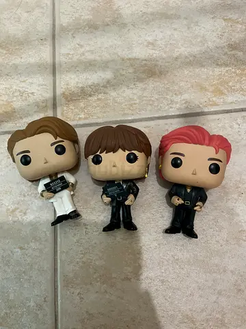 BTS Butter funko pop, 3 members: V, RM, JIN (10 AED off discount! Was 135 AED )